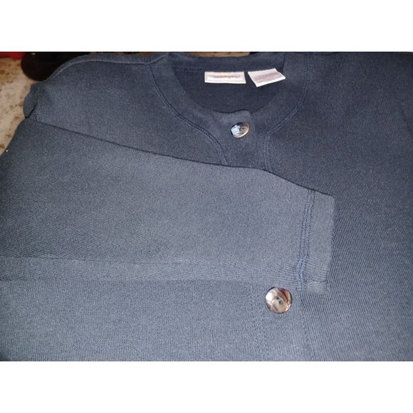 Vintage WorthingtonSport Women's Cardigan Large Black - Picture 2 of 5